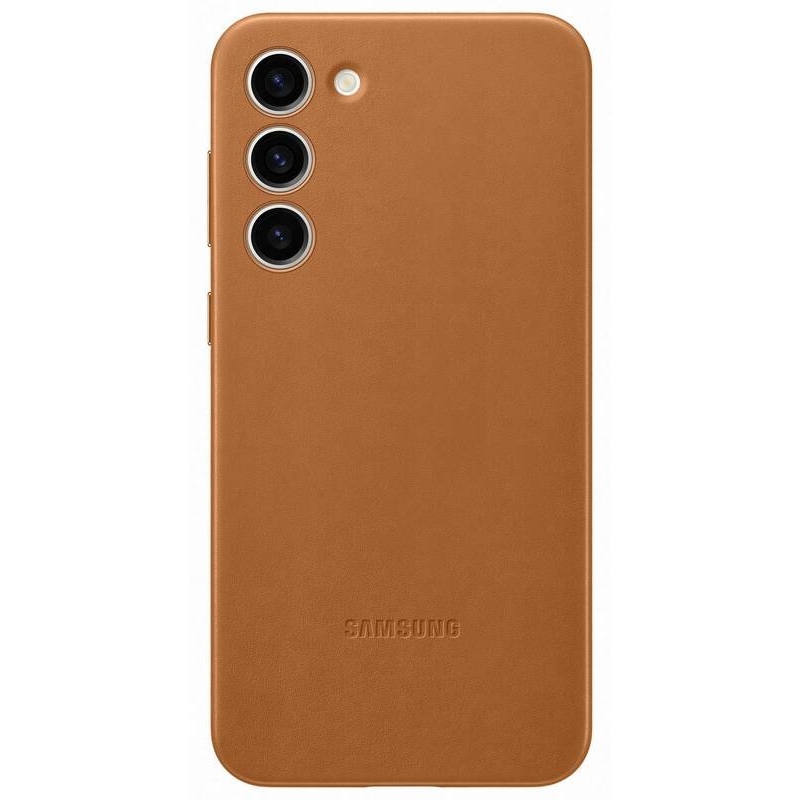 EF-VS916LAE Samsung Kožený Kryt pro Galaxy S23+ Camel