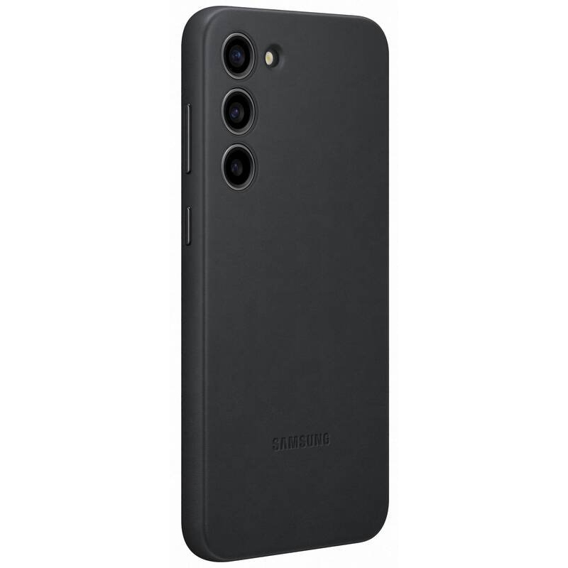 EF-VS916LBE Samsung Kožený Kryt pro Galaxy S23+ Black