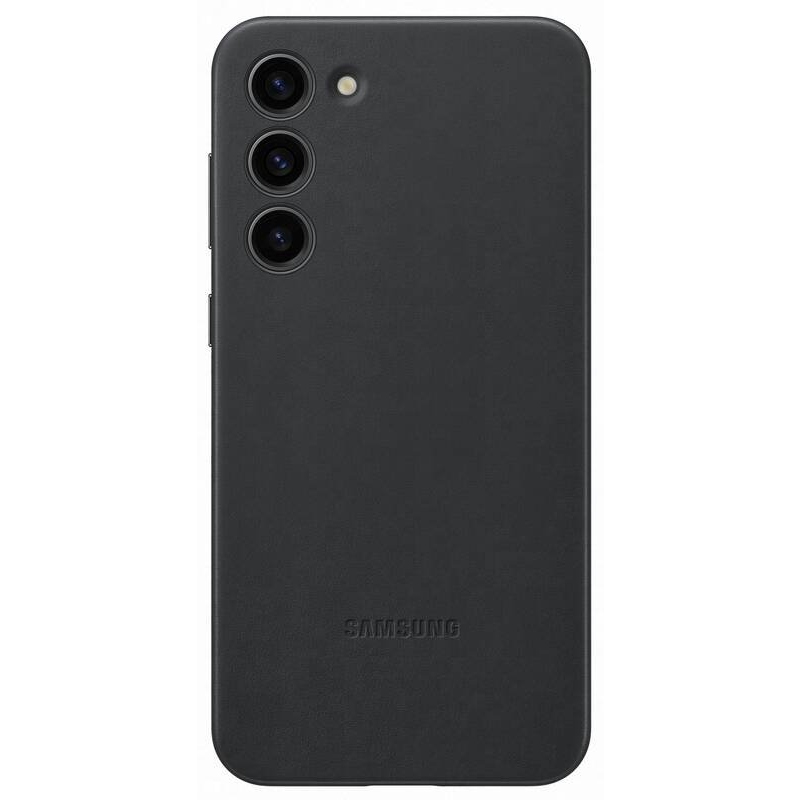 EF-VS916LBE Samsung Kožený Kryt pro Galaxy S23+ Black