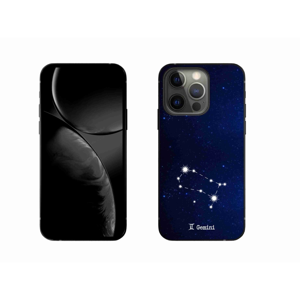 Gelový kryt mmCase na iPhone 13 Pro 6.1 - souhvězdí Blíženců