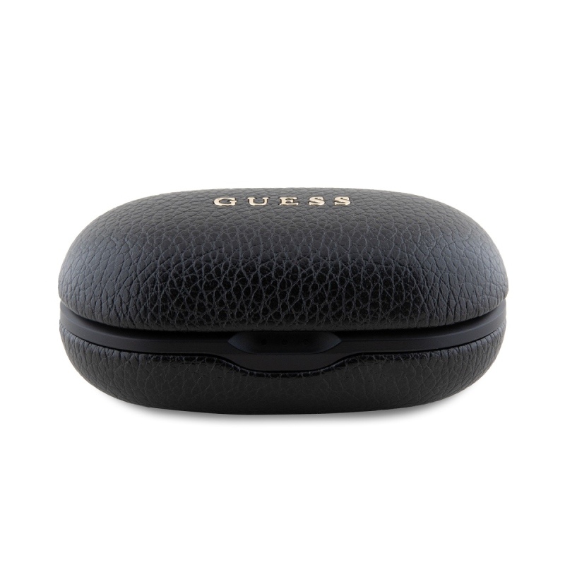 Guess PU Grained ENC TWS Bezdrátová Sluchátka Black