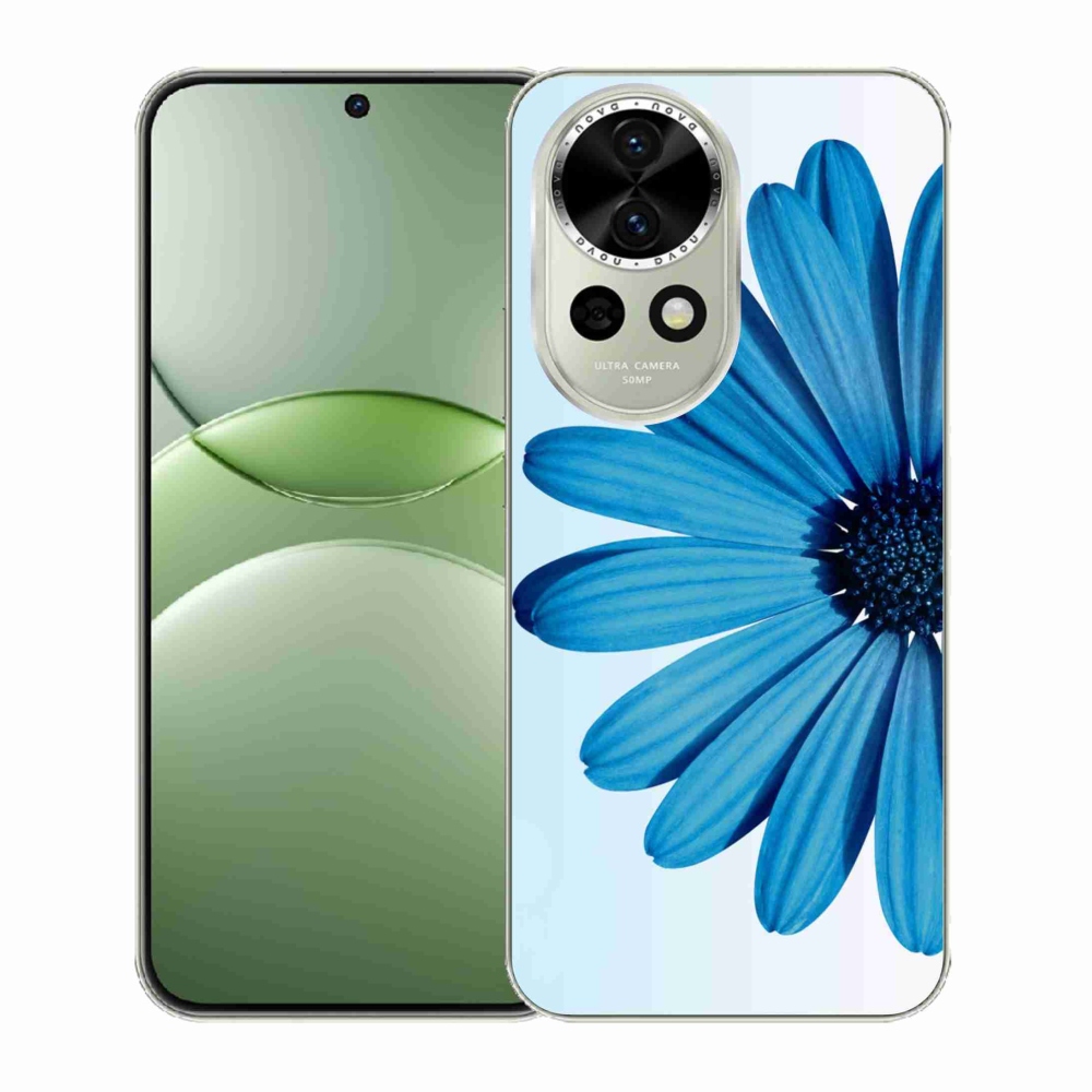 Gelový kryt mmCase na Huawei Nova 13 5G - modrá kopretina