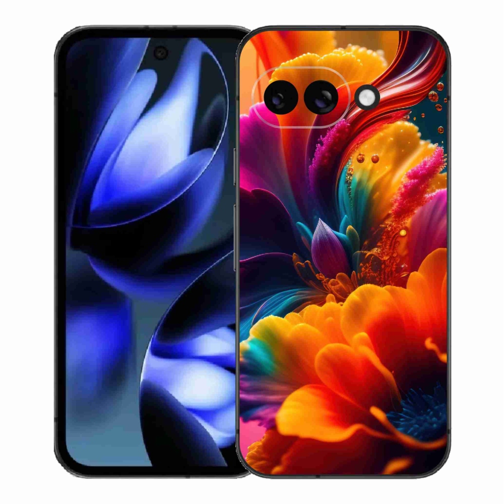 Gelový kryt mmCase na Google Pixel 9a - abstraktní motiv 2