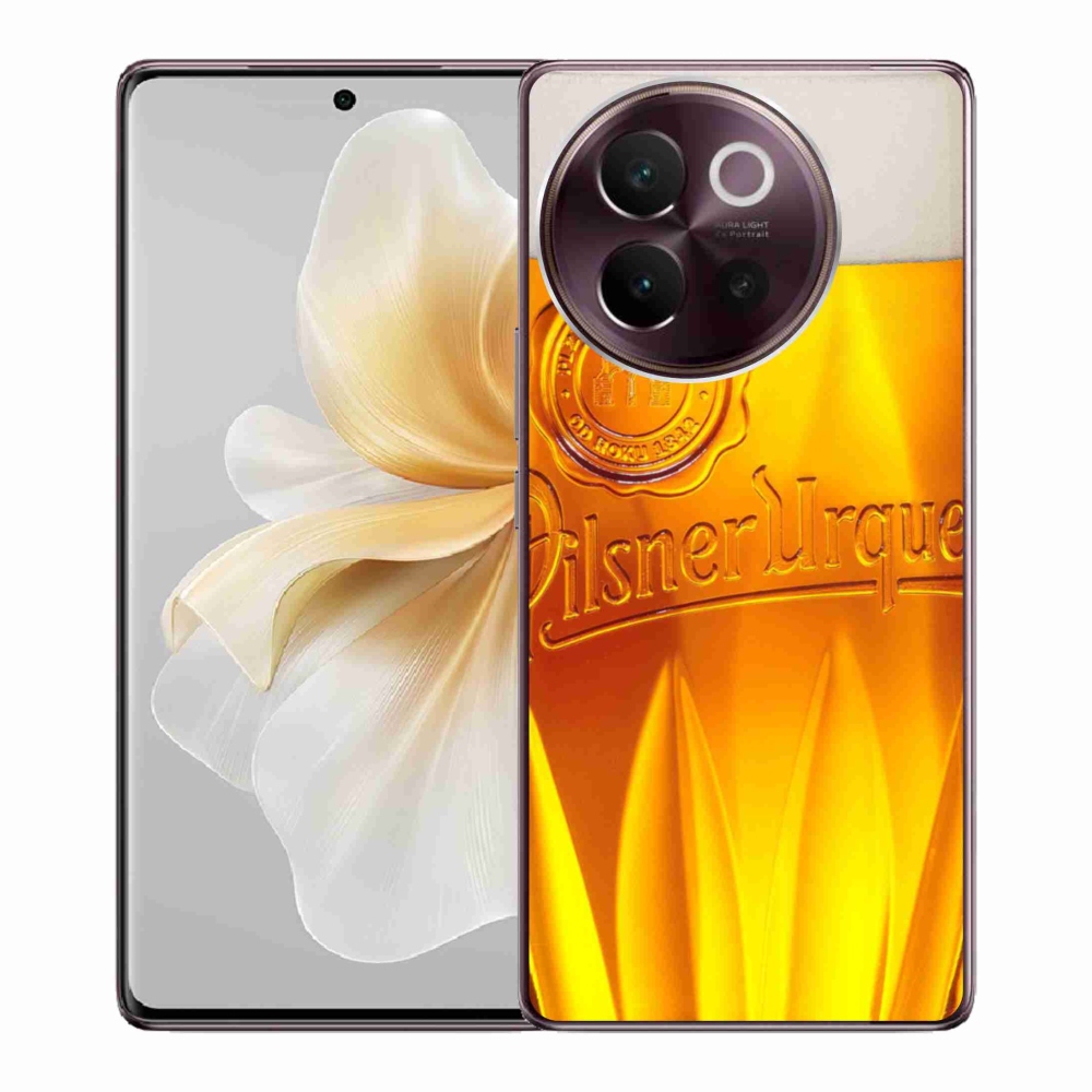 Gelový kryt mmCase na Vivo V40 Lite 5G - pivo
