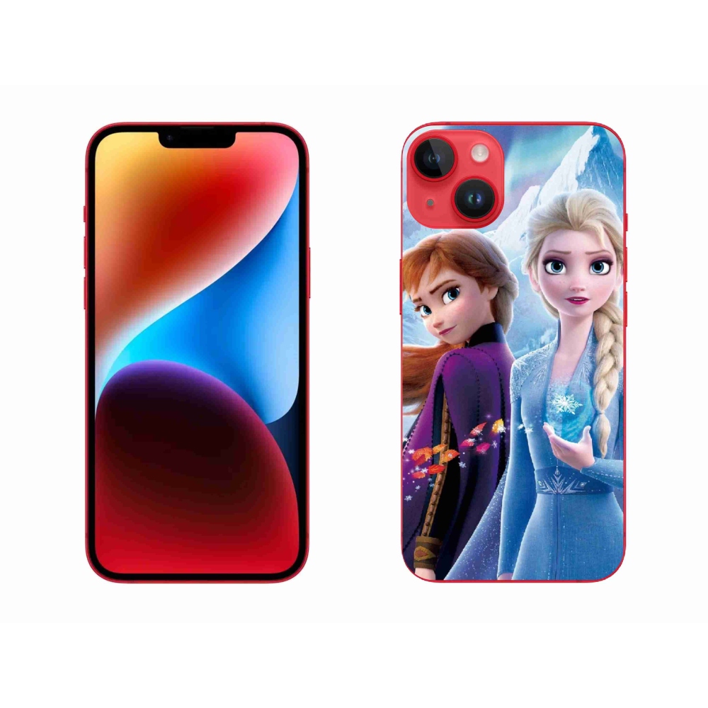Gelový kryt mmCase na iPhone 14 Plus - ledové království 3
