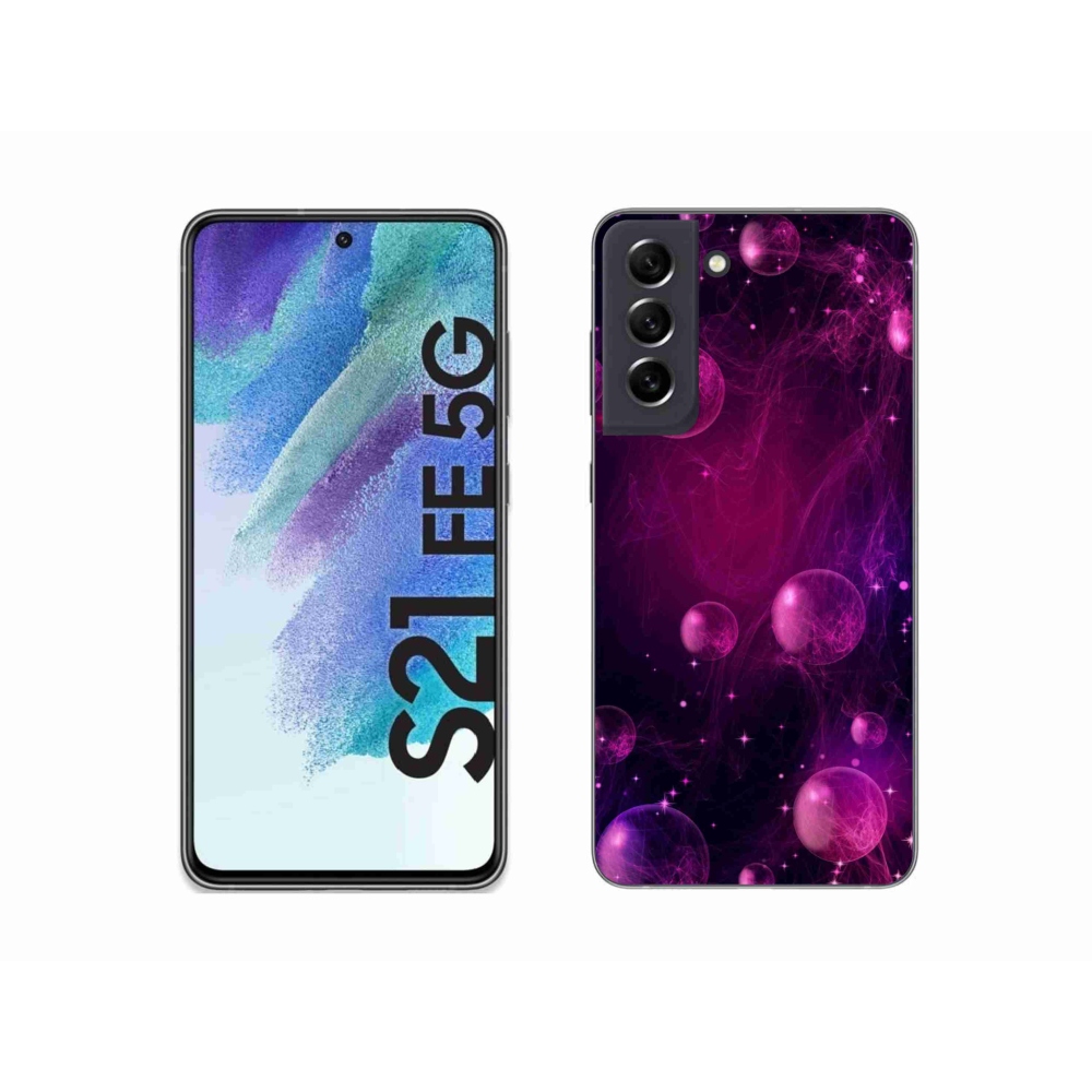 Gelový kryt mmCase na Samsung Galaxy S21 FE 5G - abstrakt 22