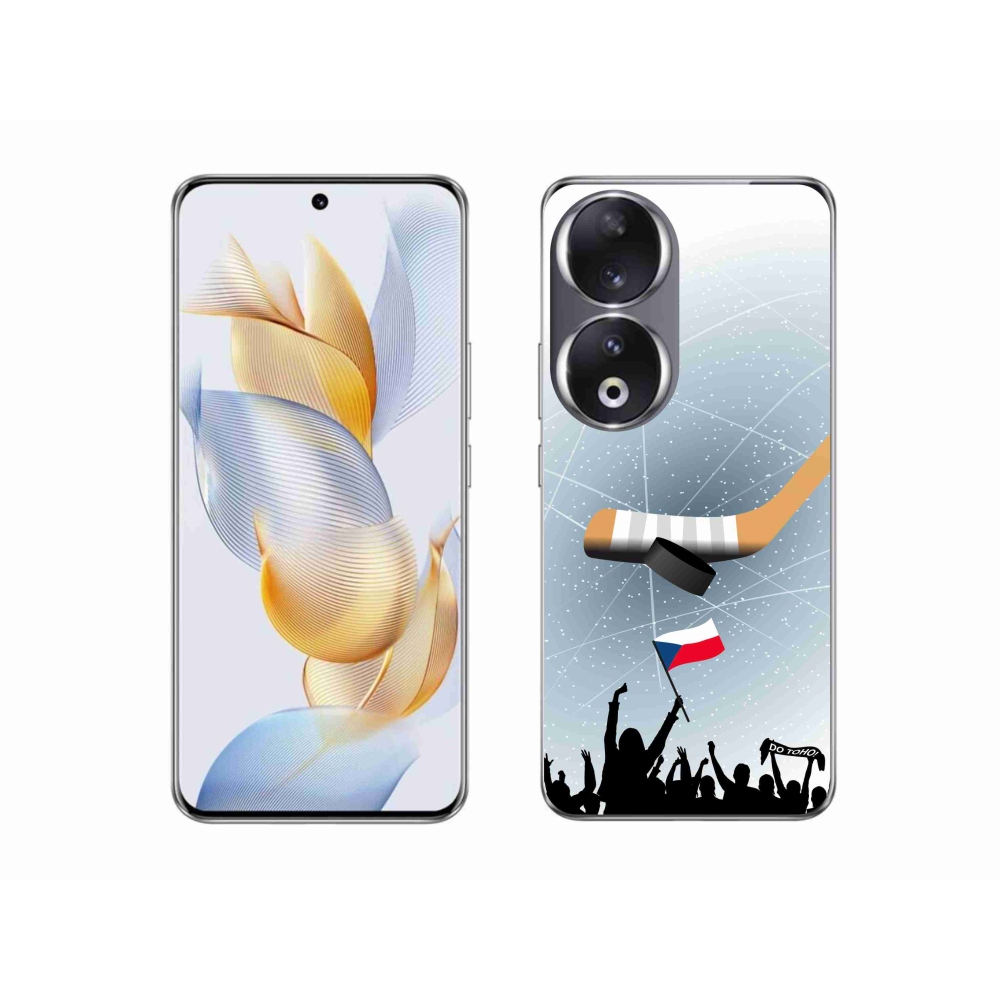 Gelový kryt mmCase na Honor 90 - fanoušci hokeje
