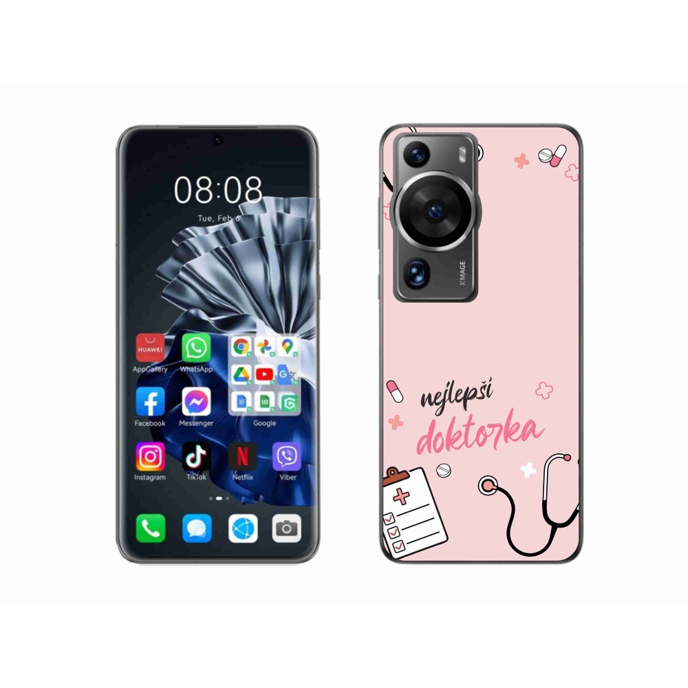 Gelový kryt mmCase na Huawei P60 Pro - nejlepší doktorka