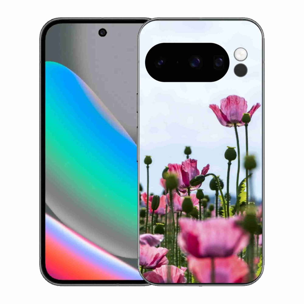 Gelový kryt mmCase na Google Pixel 10 Pro - vlčí mák