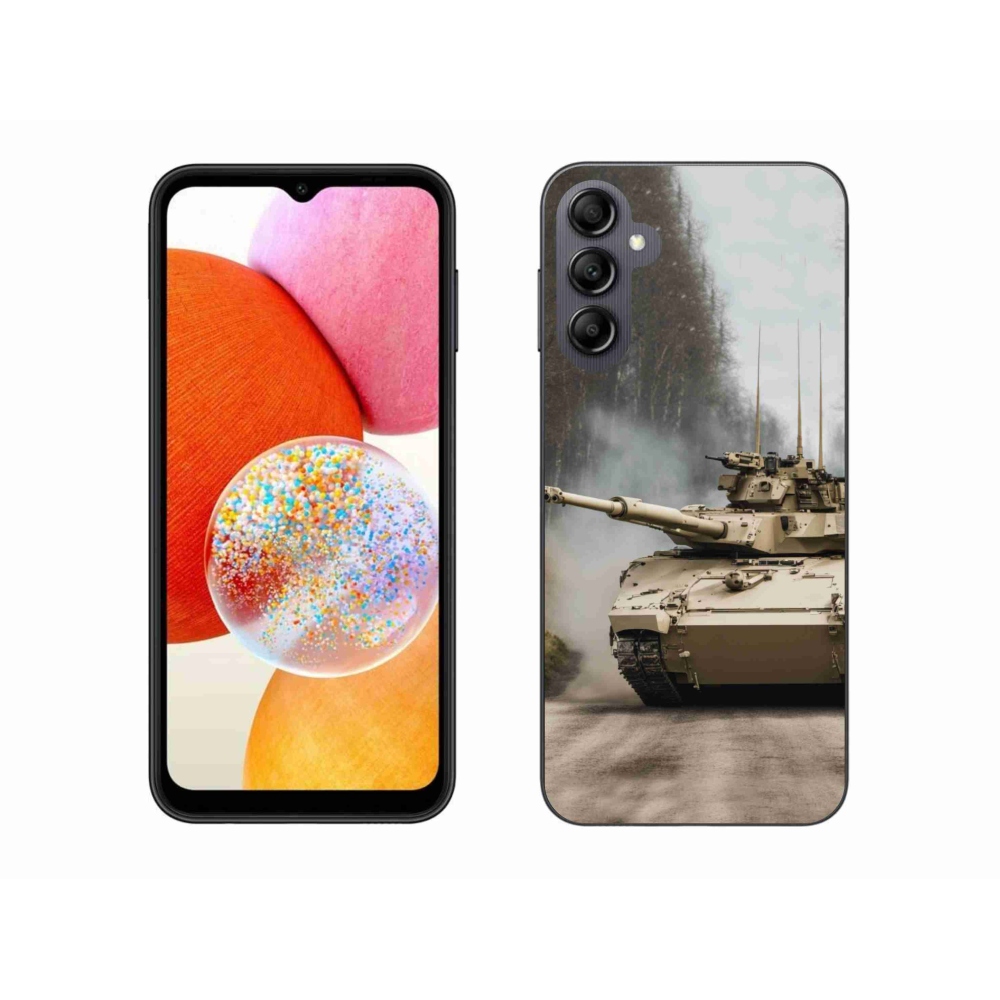 Gelový kryt mmCase na Samsung Galaxy A14 4G/5G - tank 1