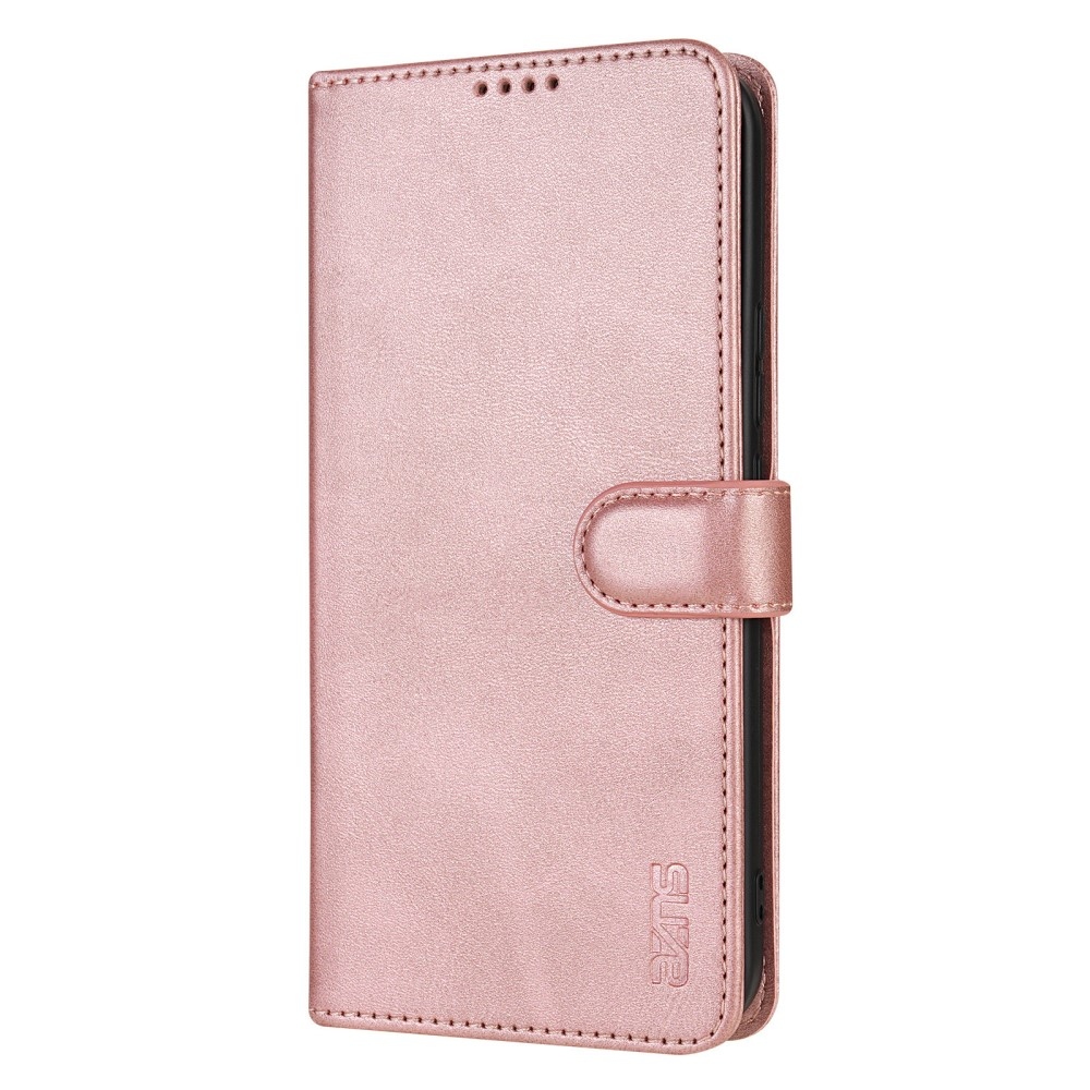 AZNS Case knížkové pouzdro na Xiaomi Poco X7 Pro 5G - růžovozlaté