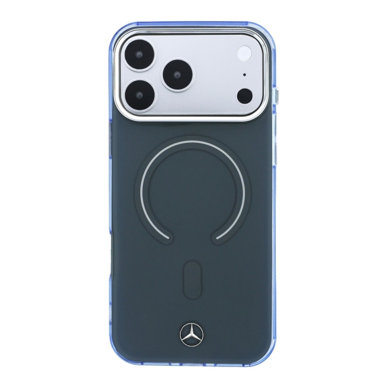 Mercedes PC/TPU Double Layer MagSafe Zadní Kryt pro iPhone 18 Pro Anthracite/Blue
