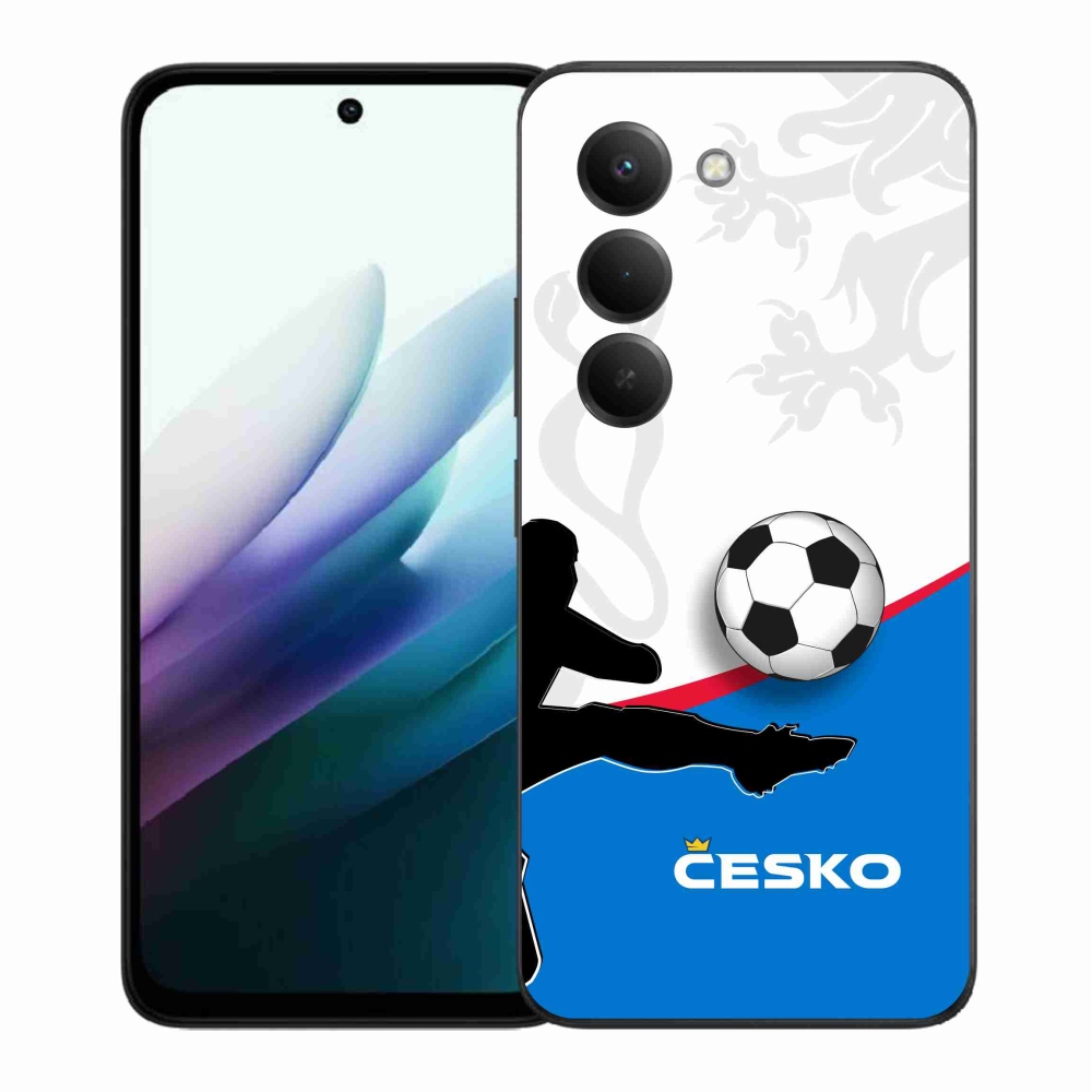 Gelový kryt mmCase na Xiaomi Redmi 15 4G/5G (171mm) - fotbal Česko 3