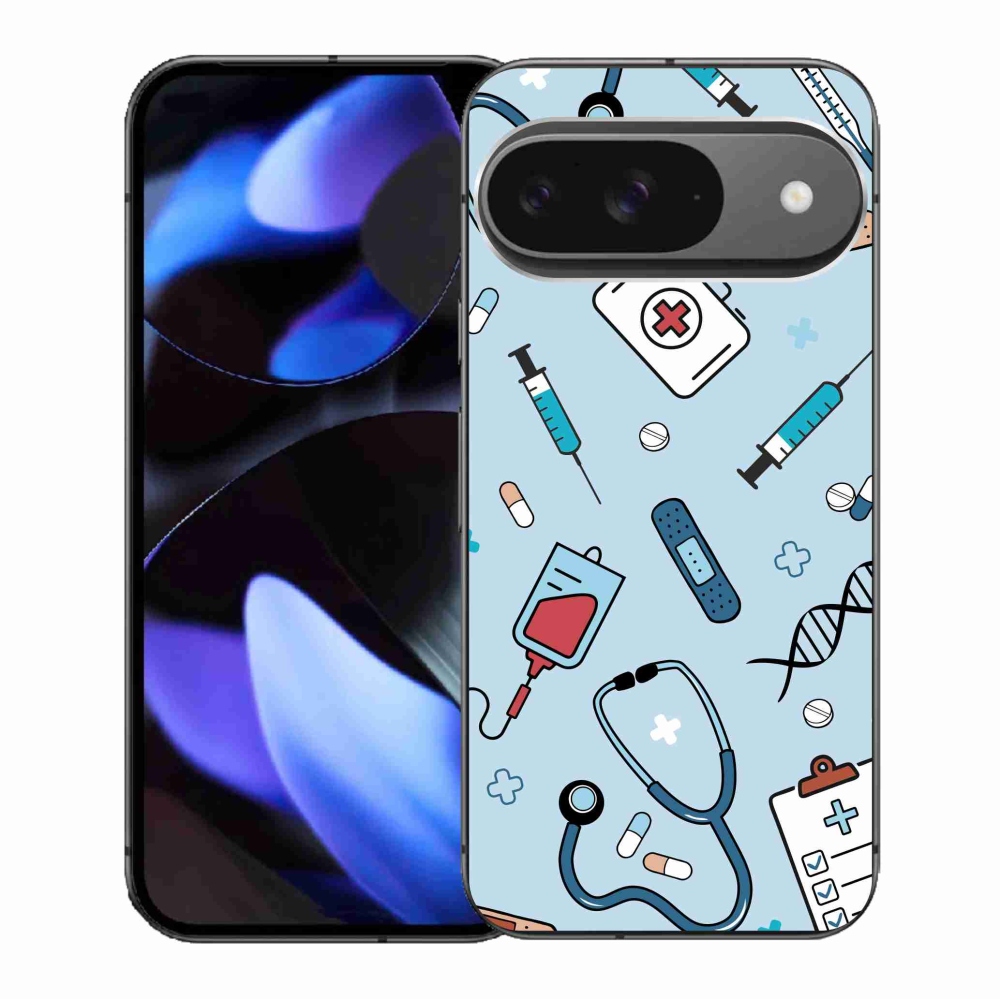 Gelový kryt mmCase na Google Pixel 9/9 Pro - zdravotnictví 1