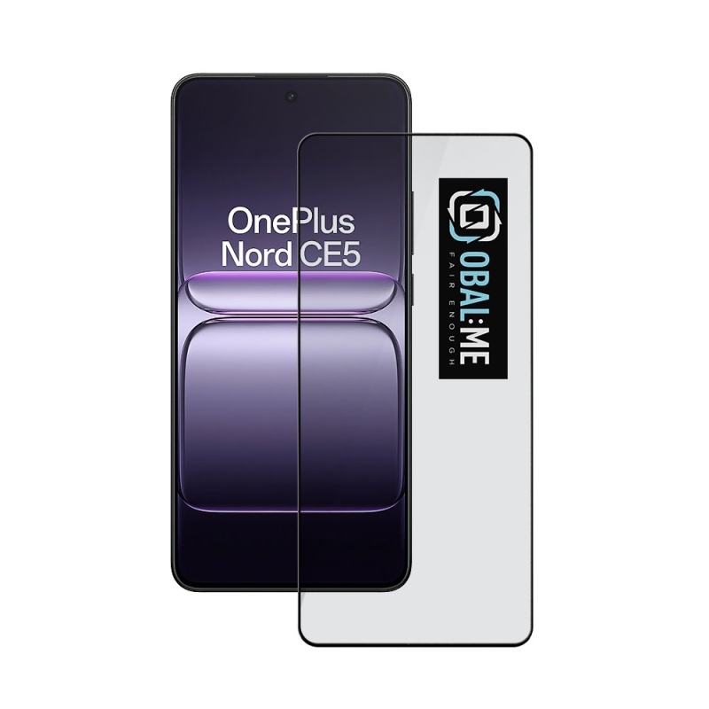 OBAL:ME 5D Tvrzené Sklo pro OnePlus Nord CE5 Black 