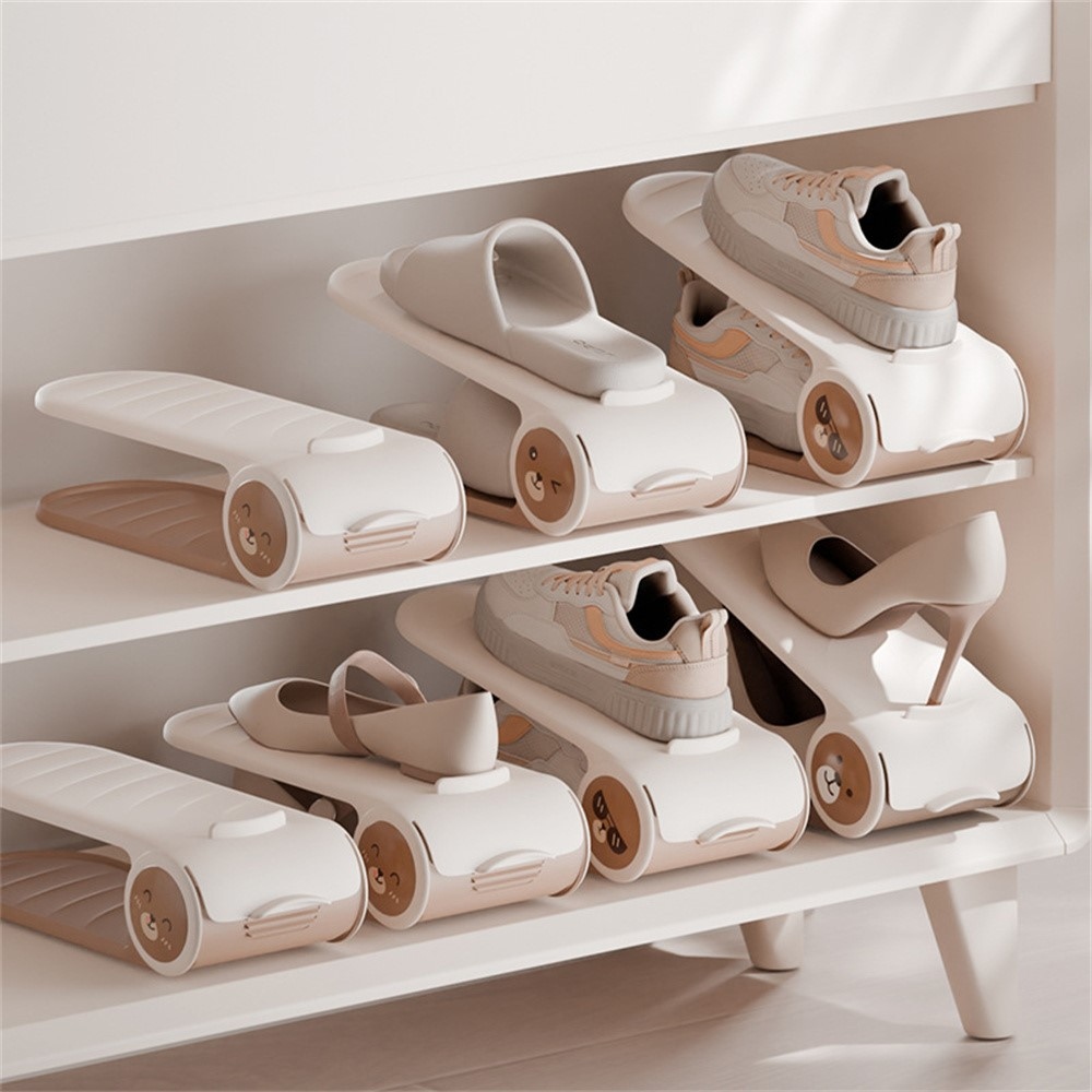 Nastavitelný dvouvrstvý organizér na boty