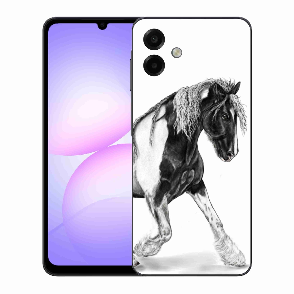 Gelový kryt mmCase na Samsung Galaxy A07 4G - kůň