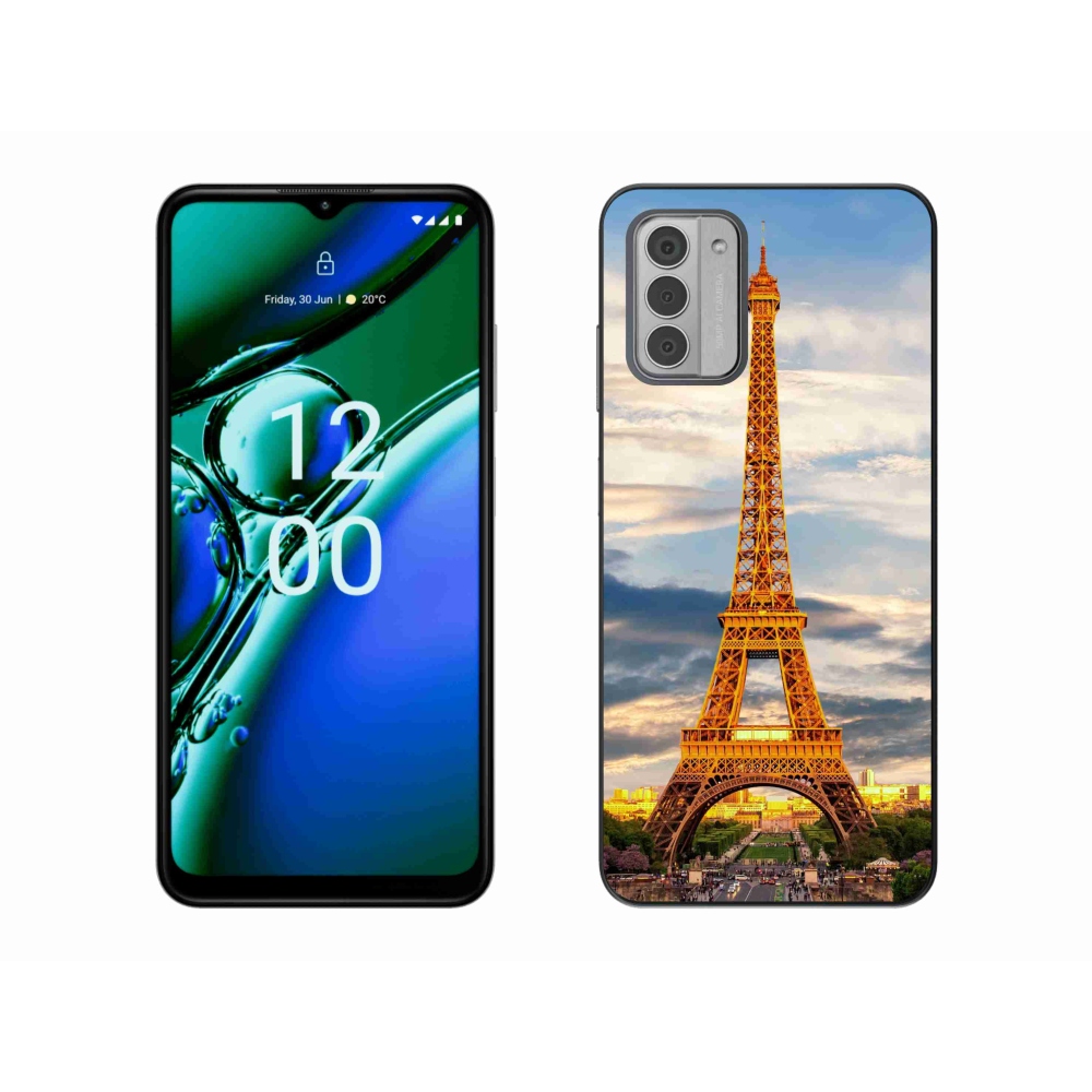 Gelový kryt mmCase na Nokia G42 - eiffelova věž 3