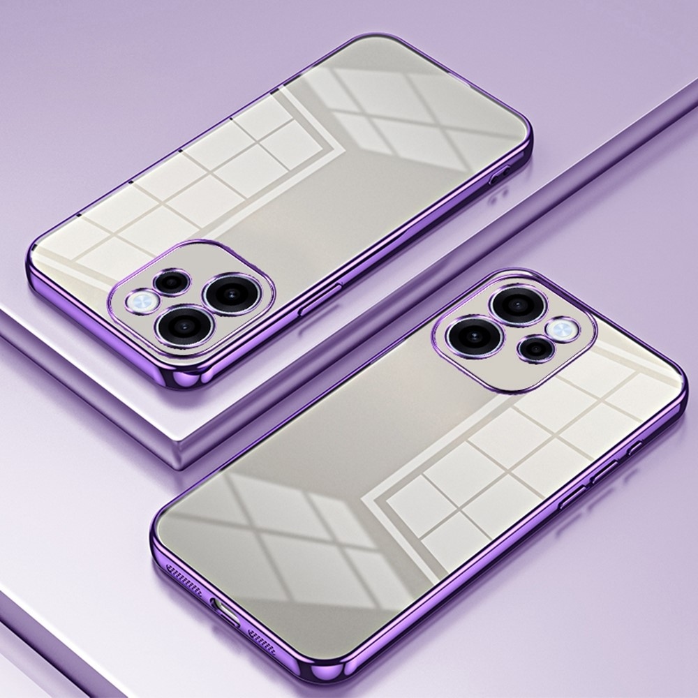 Electro gelový obal na Oppo Reno 15 FS 5G - fialový