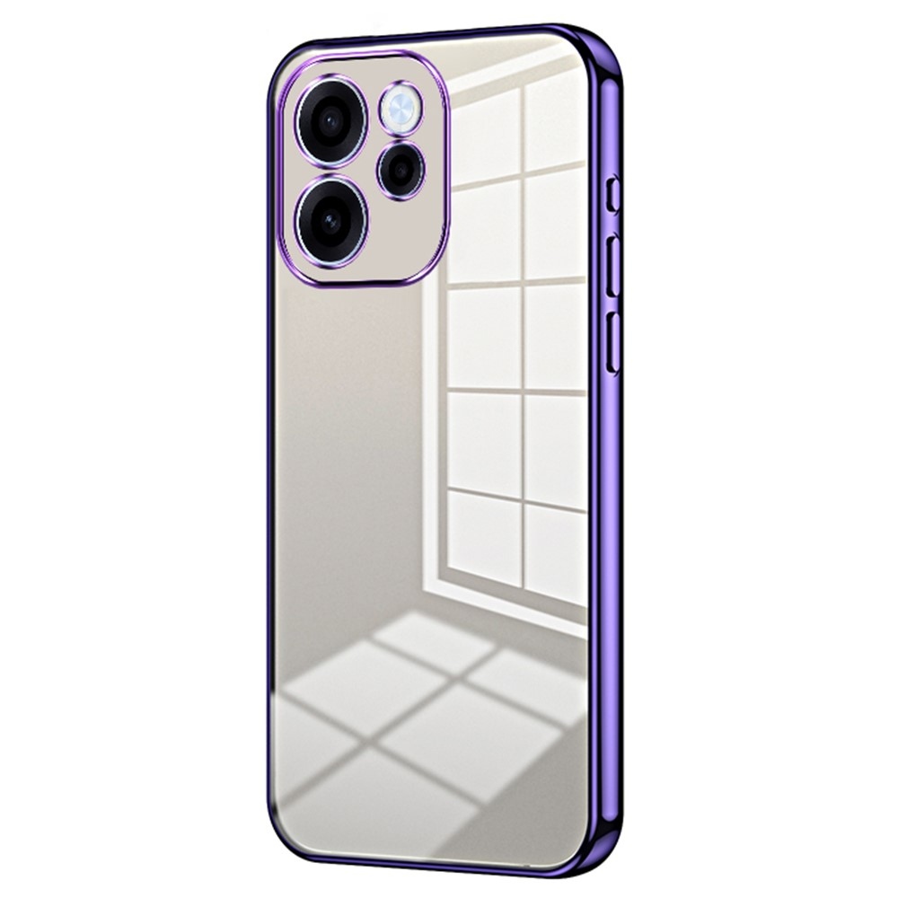 Electro gelový obal na Oppo Reno 15 FS 5G - fialový