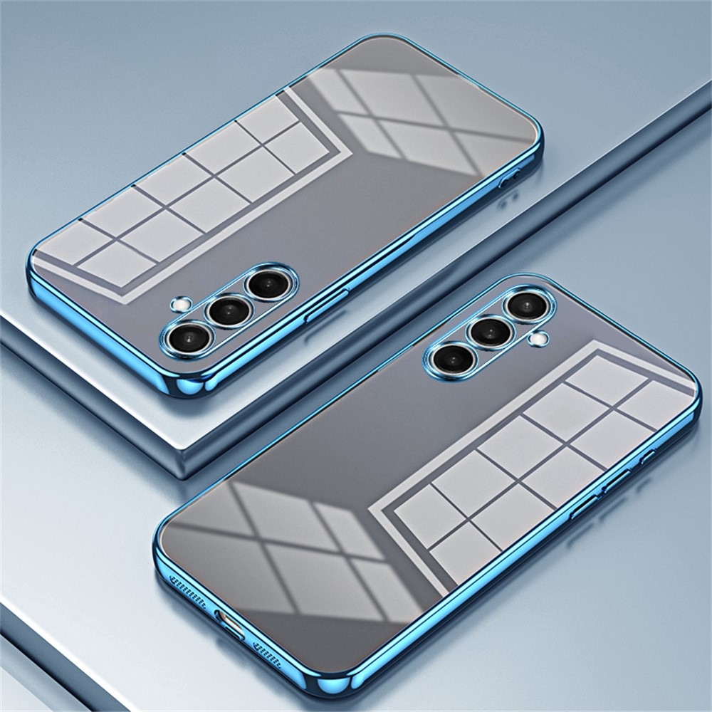 Electro gelový obal na Samsung Galaxy A27 - modrý