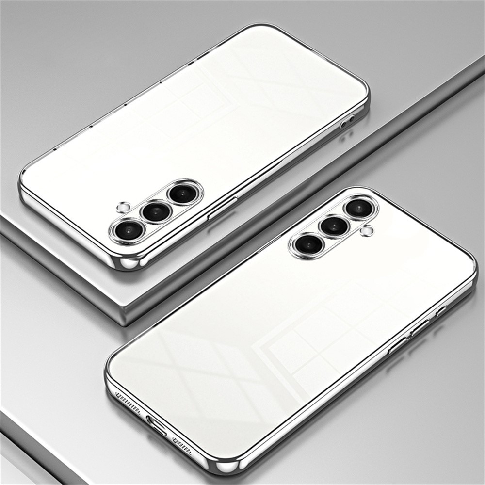 Electro gelový obal na Samsung Galaxy A27 - stříbrný
