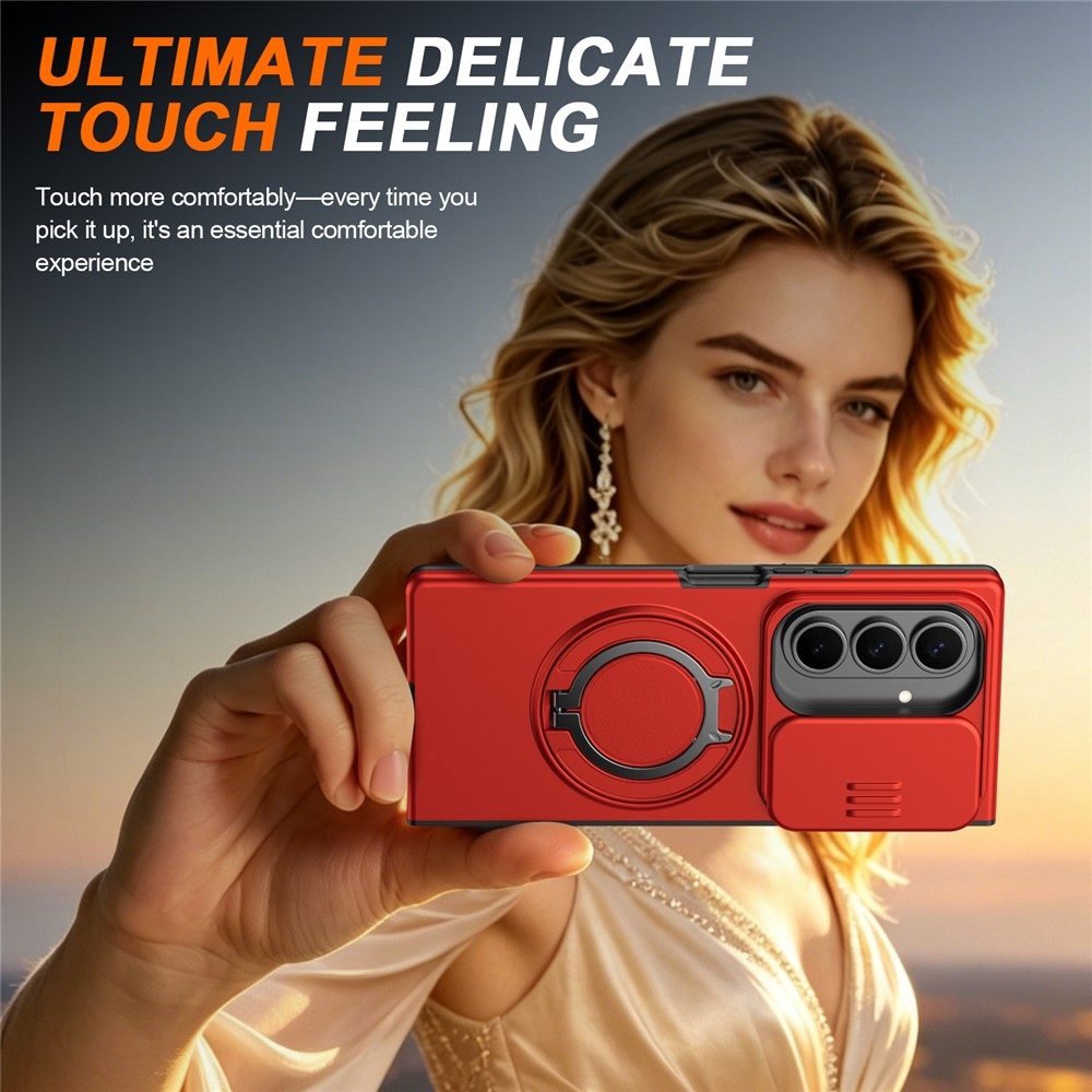Elevate odolný kryt s MagSafe na mobil Samsung Galaxy Z Fold8 Ultra 5G/Z Fold7 5G - červený