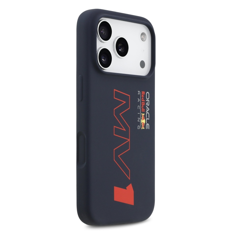 Red Bull Silicone MV1 MagSafe Zadní Kryt pro iPhone 17 Pro Navy