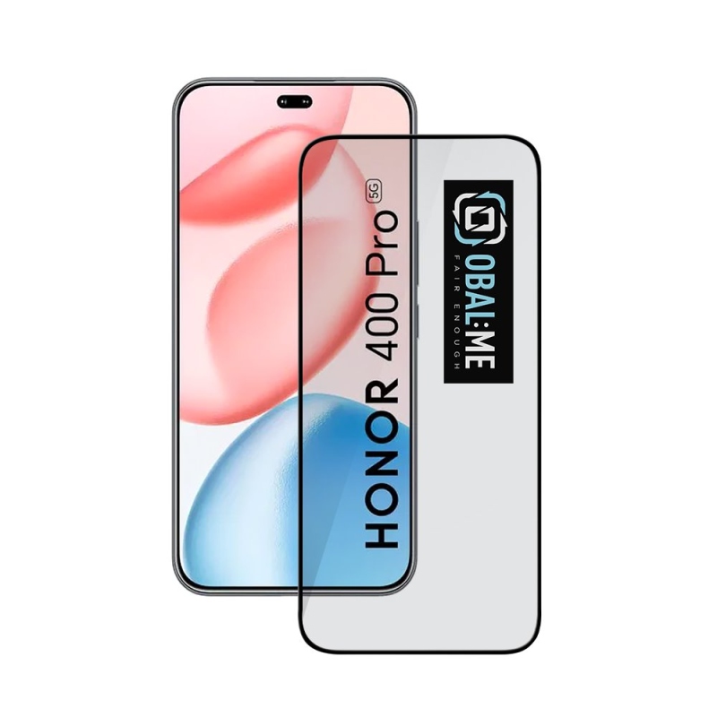 OBAL:ME 5D Tvrzené Sklo pro Honor 400 Pro Black 