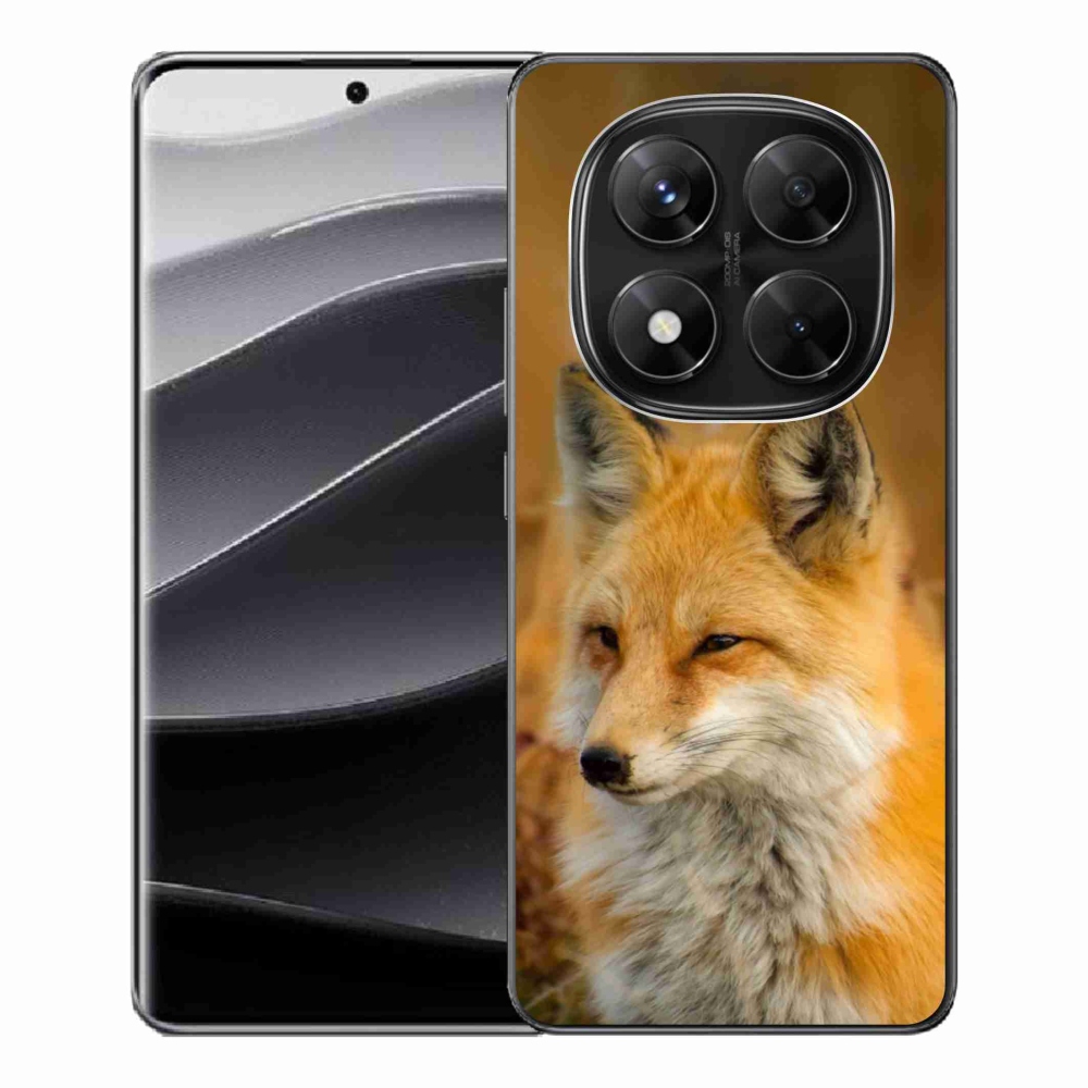 Gelový kryt mmCase na Xiaomi Redmi Note 14 Pro 5G/Poco X7 5G - liška