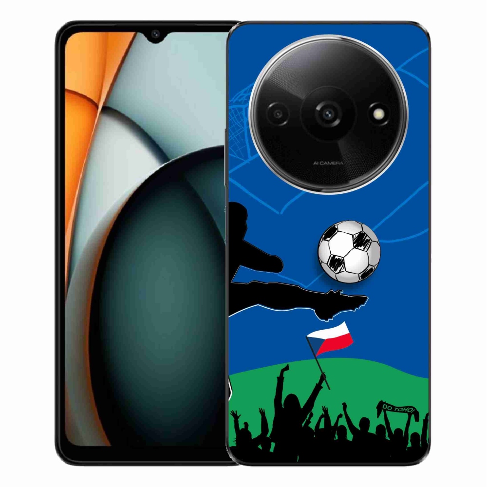 Gelový kryt mmCase na Xiaomi Redmi A3  - fanoušci fotbalu