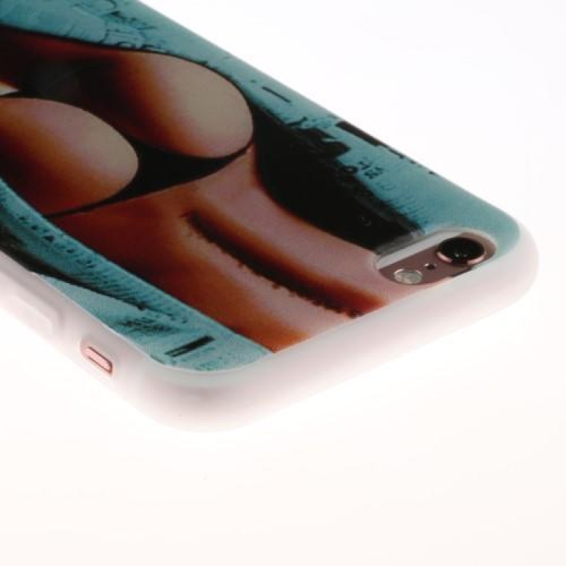 Emboss gelový obal na iPhone 6 Plus a 6s Plus - lady