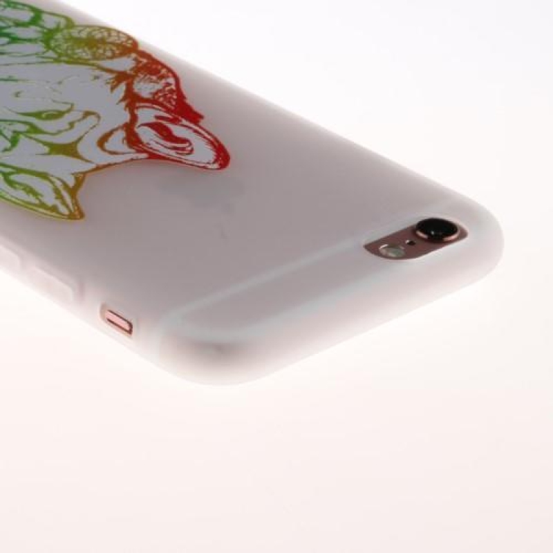 Emboss gelový obal na iPhone 6 Plus a 6s Plus - liška