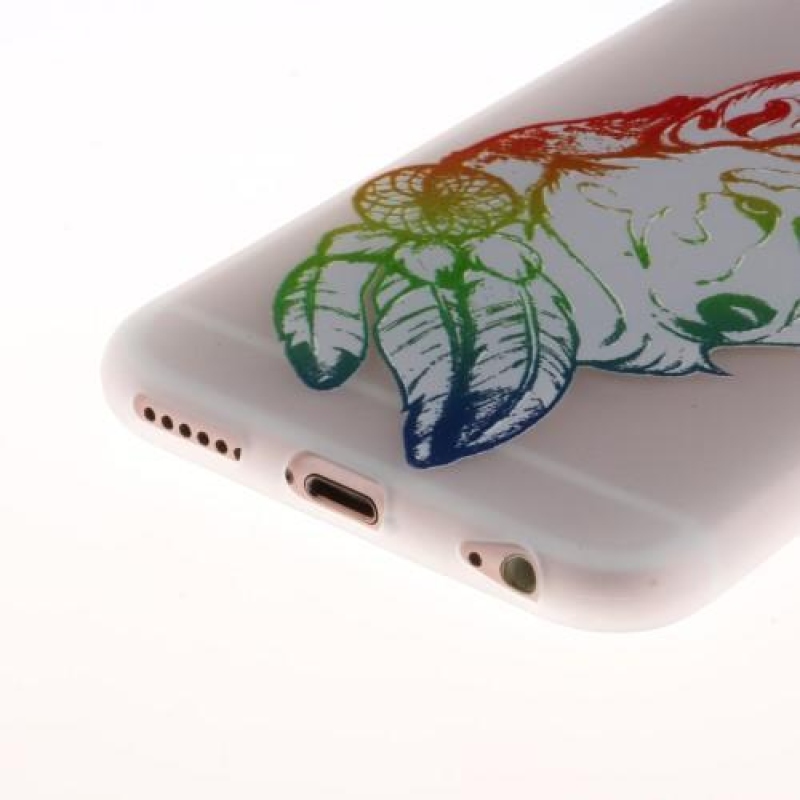 Emboss gelový obal na iPhone 6 Plus a 6s Plus - liška