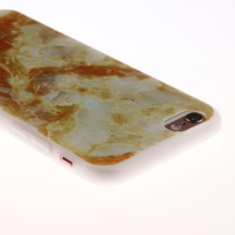 Emboss gelový obal na iPhone 6 Plus a 6s Plus - marble