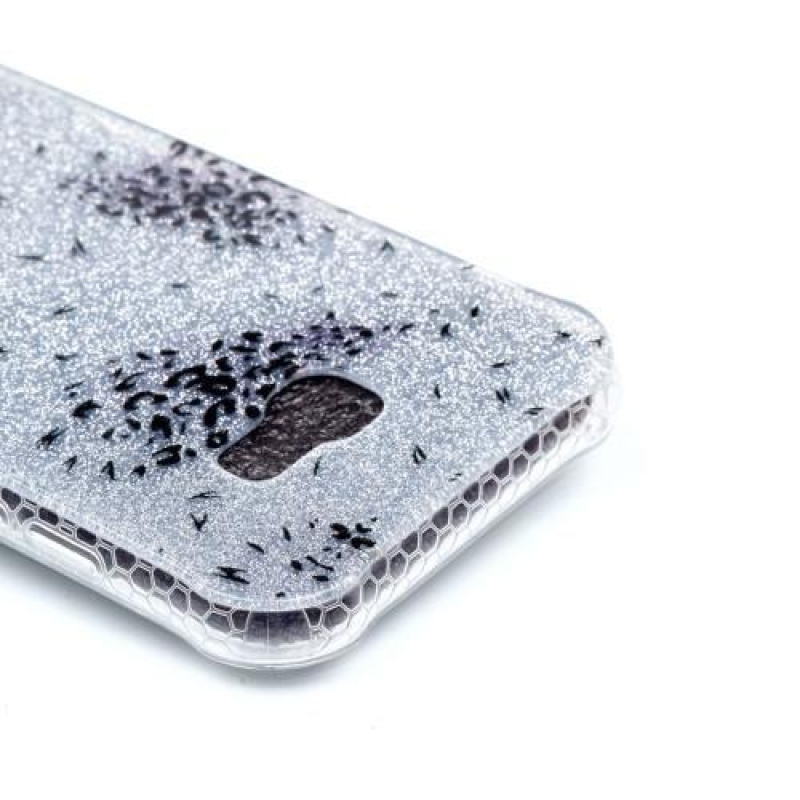 Emotive gelový obal na mobil Samsung Galaxy A3 (2017) SM-A320 - peří