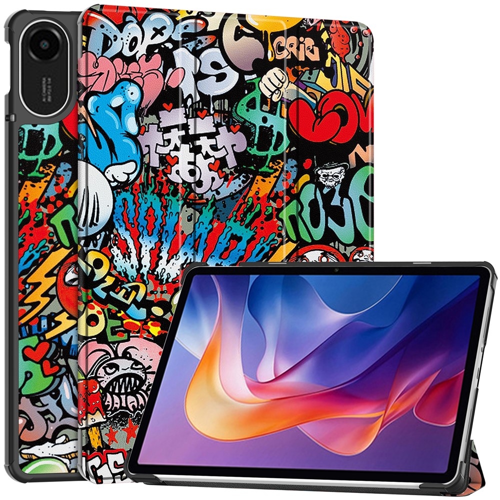Patte chytré zavírací pouzdro na Xiaomi Redmi Pad 2 - graffiti