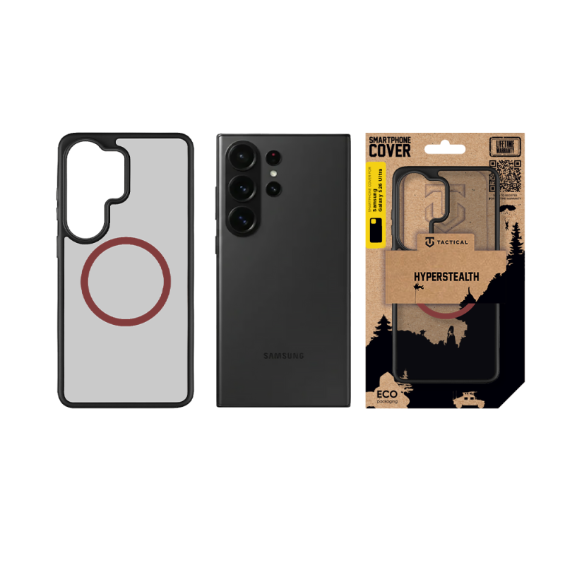 Tactical MagForce Hyperstealth 2.0 Kryt pro Samsung Galaxy S26 Ultra Black/Red