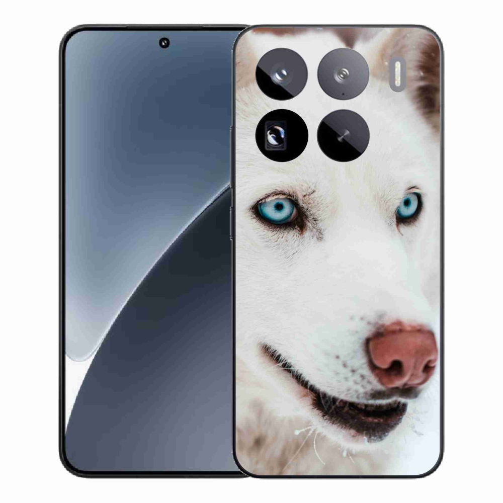 Gelový kryt mmCase na Xiaomi 15 Pro - psí pohled