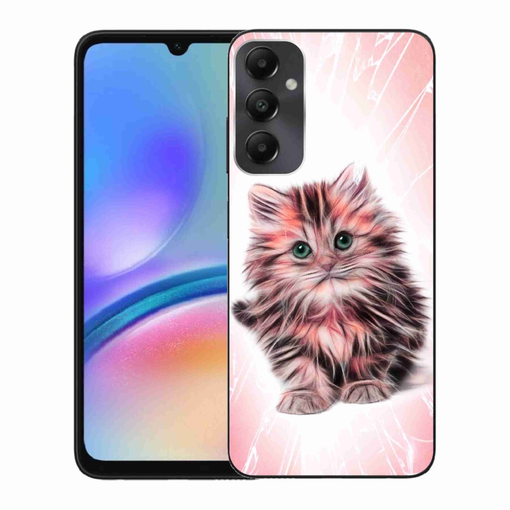 Gelový kryt mmCase na Samsung Galaxy A05s - roztomilé kotě