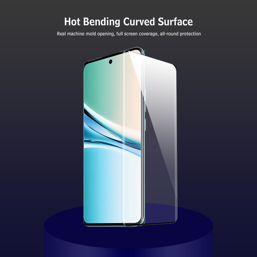 ENK celoplošné tvrzené sklo na mobil Xiaomi Redmi Note 15 Pro+ 5G s aplikačním rámečkem