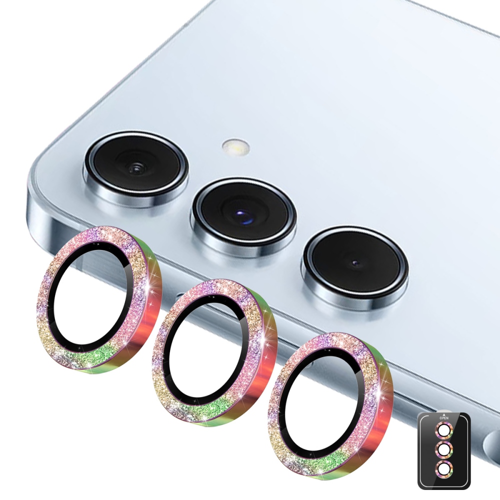 ENK Decor sklo čočky fotoaparátu na Samsung Galaxy A37 5G/A57 5G (samostatná skla) - barevné