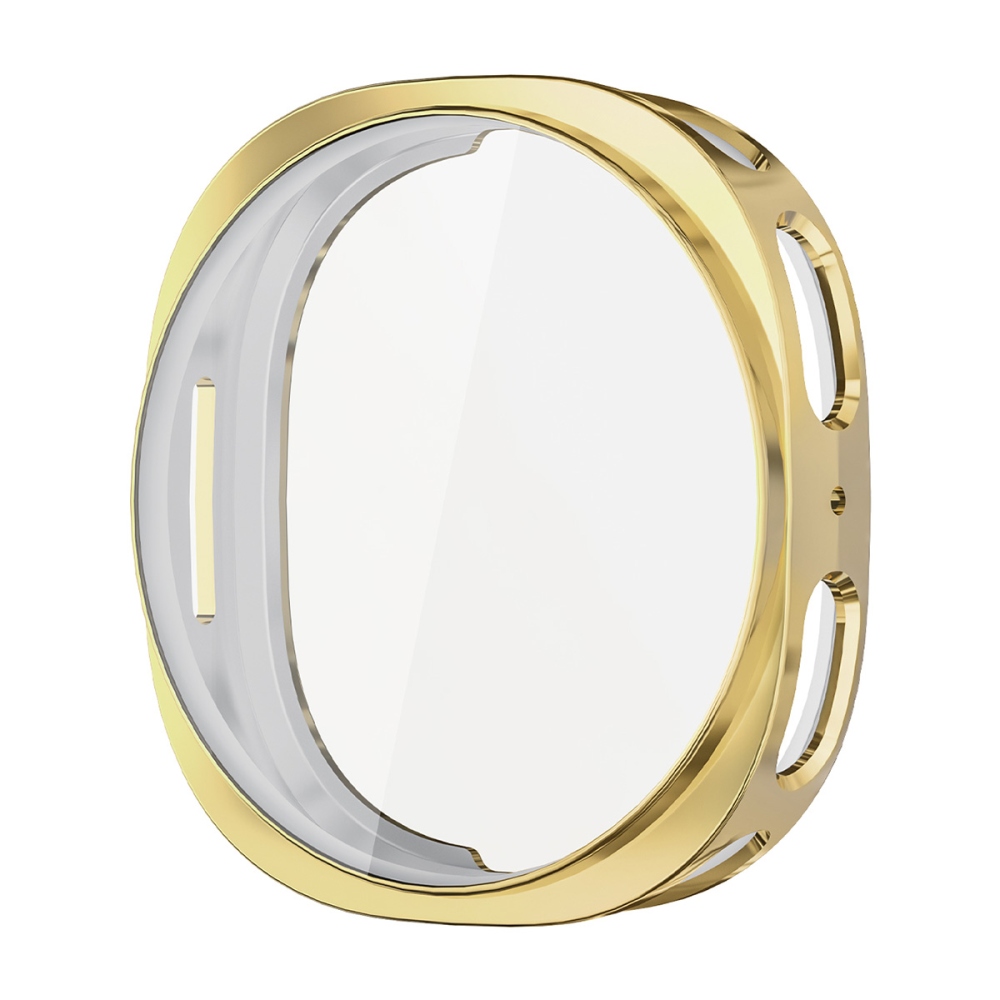 ENK Halfes gelové nasazovací pouzdro s ochranným sklem na Samsung Galaxy Watch8 40mm - zlaté