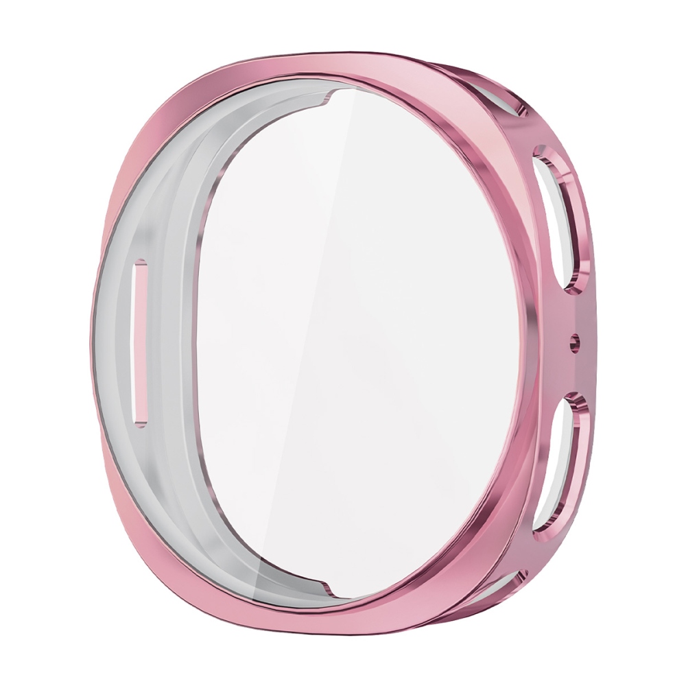 ENK overall gelové nasazovací pouzdro s ochranným sklem na Samsung Galaxy Watch9 40mm/Watch8 40mm - růžové