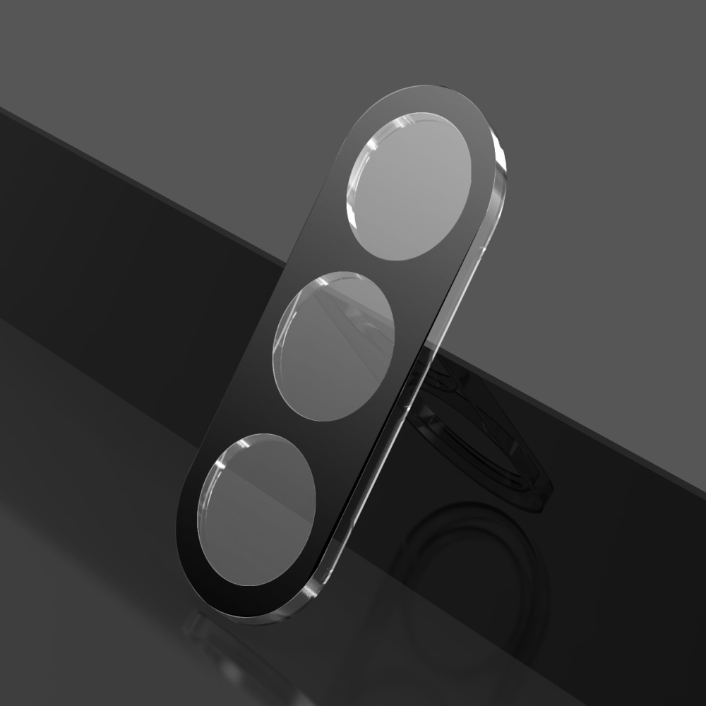 ENK sklo čočky fotoaparátu na Samsung Galaxy A37 5G/A57 5G - černé