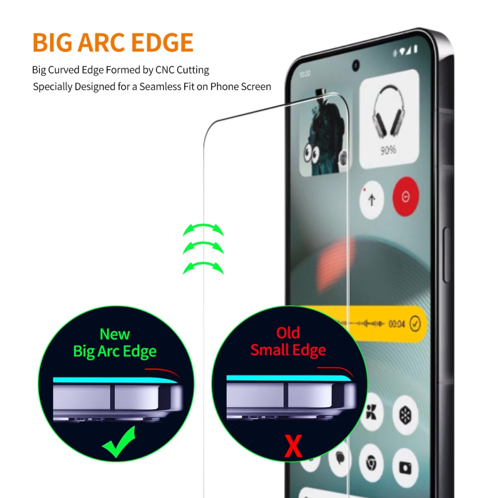 ENK tvrzené sklo na mobil Nothing Phone (4a)/(4a) Pro