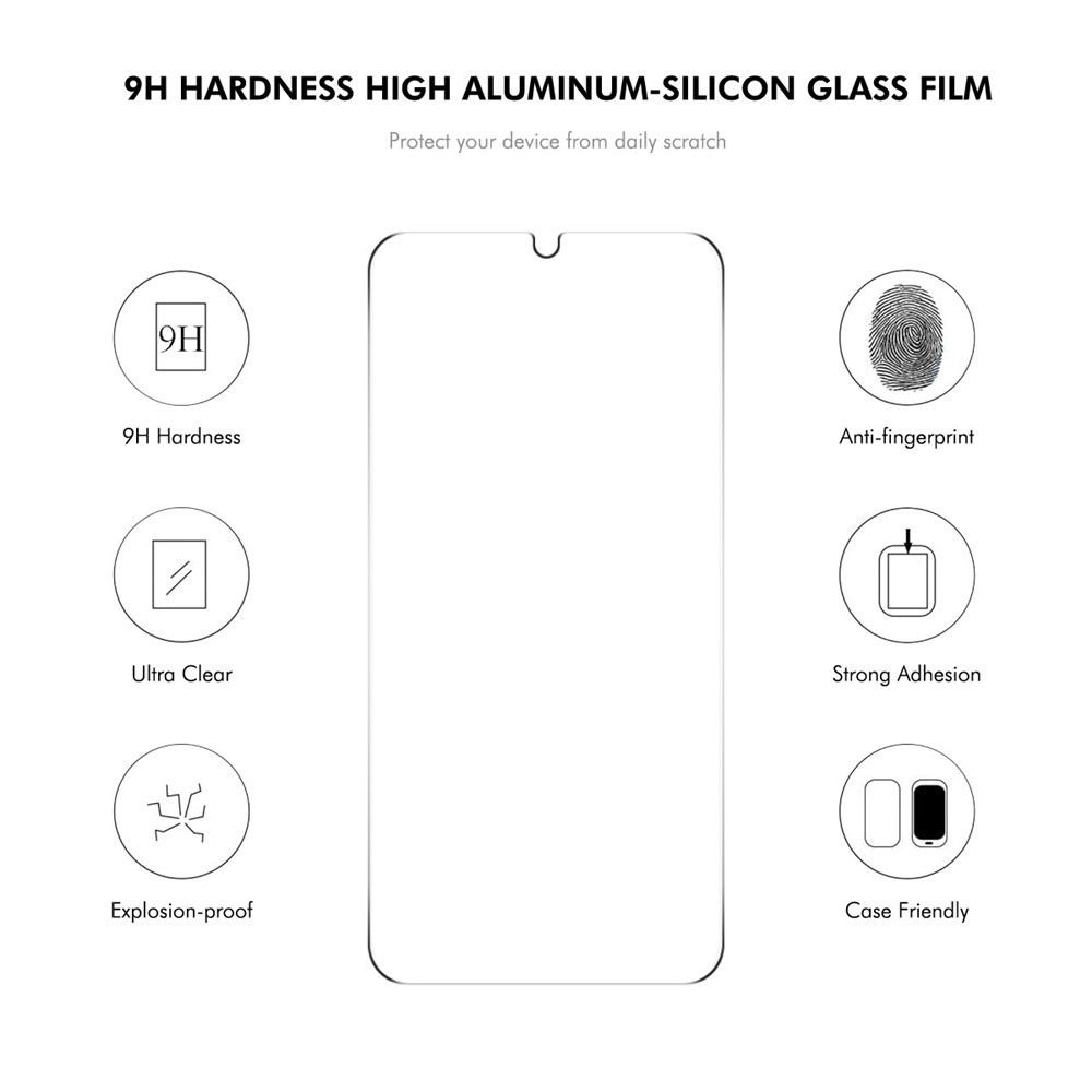 ENKAY matný gelový obal s MagSafe + 9H ochranné sklo na Samsung Galaxy A16 4G/5G - černý