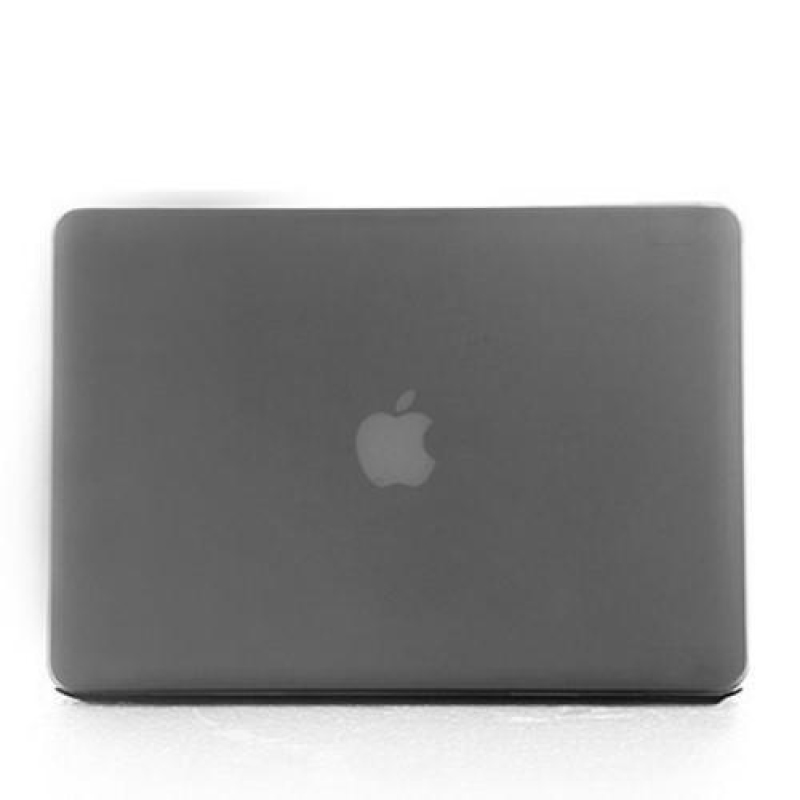 Enky set matný plastový obal, chránič klávesnice a protiprachová zástrčka na MacBook Air 13.3 - šedý