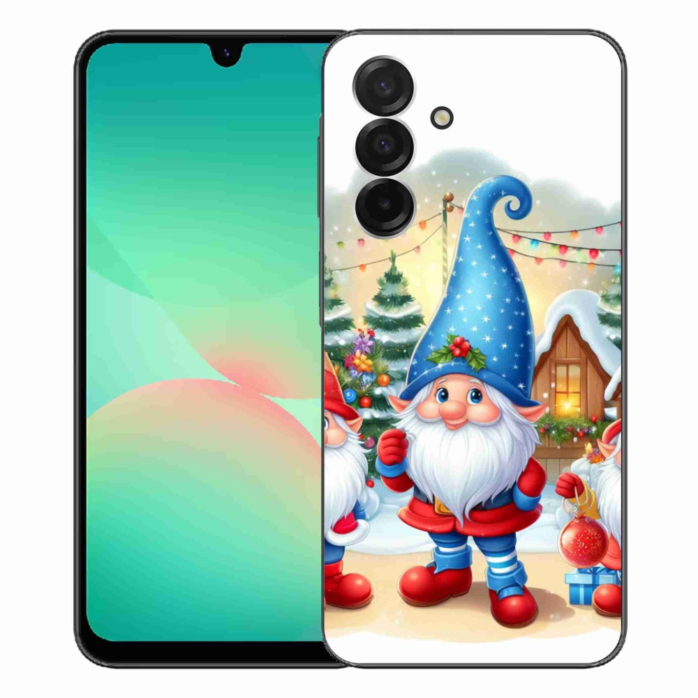 Gelový kryt mmCase na Samsung Galaxy A26 5G - vánoční skřítci
