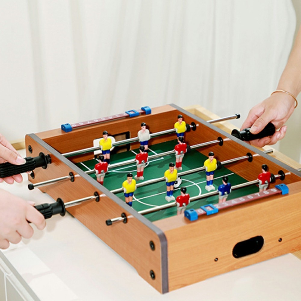 Mini stolní fotbal pro dva hráče